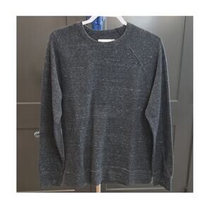Goodfellow & Co Dark Gray Knit Pullover Sweatshirt Crew Neck Size M